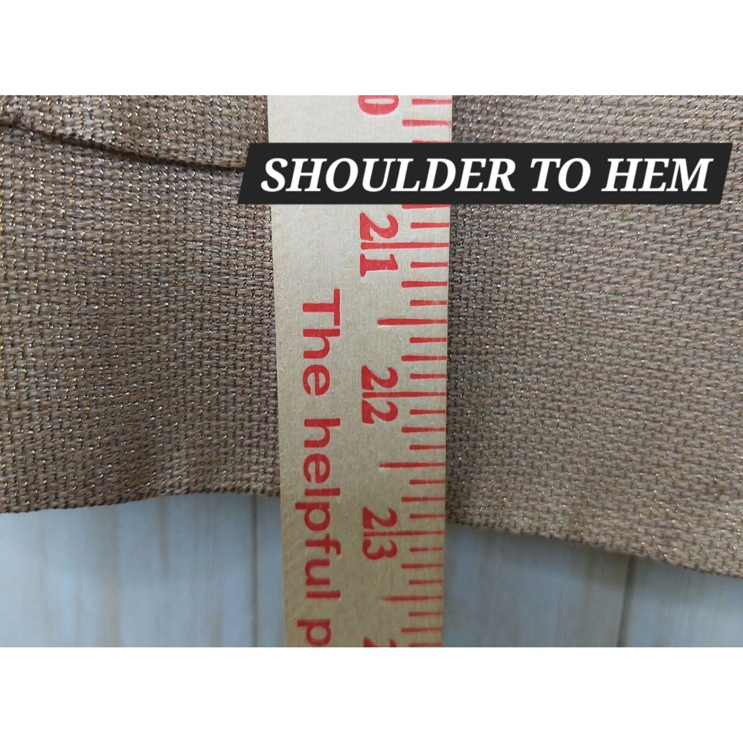 Talbots Women's Beige Metallic Thread Linen Blend Blazer Size 12 Chic~Classy