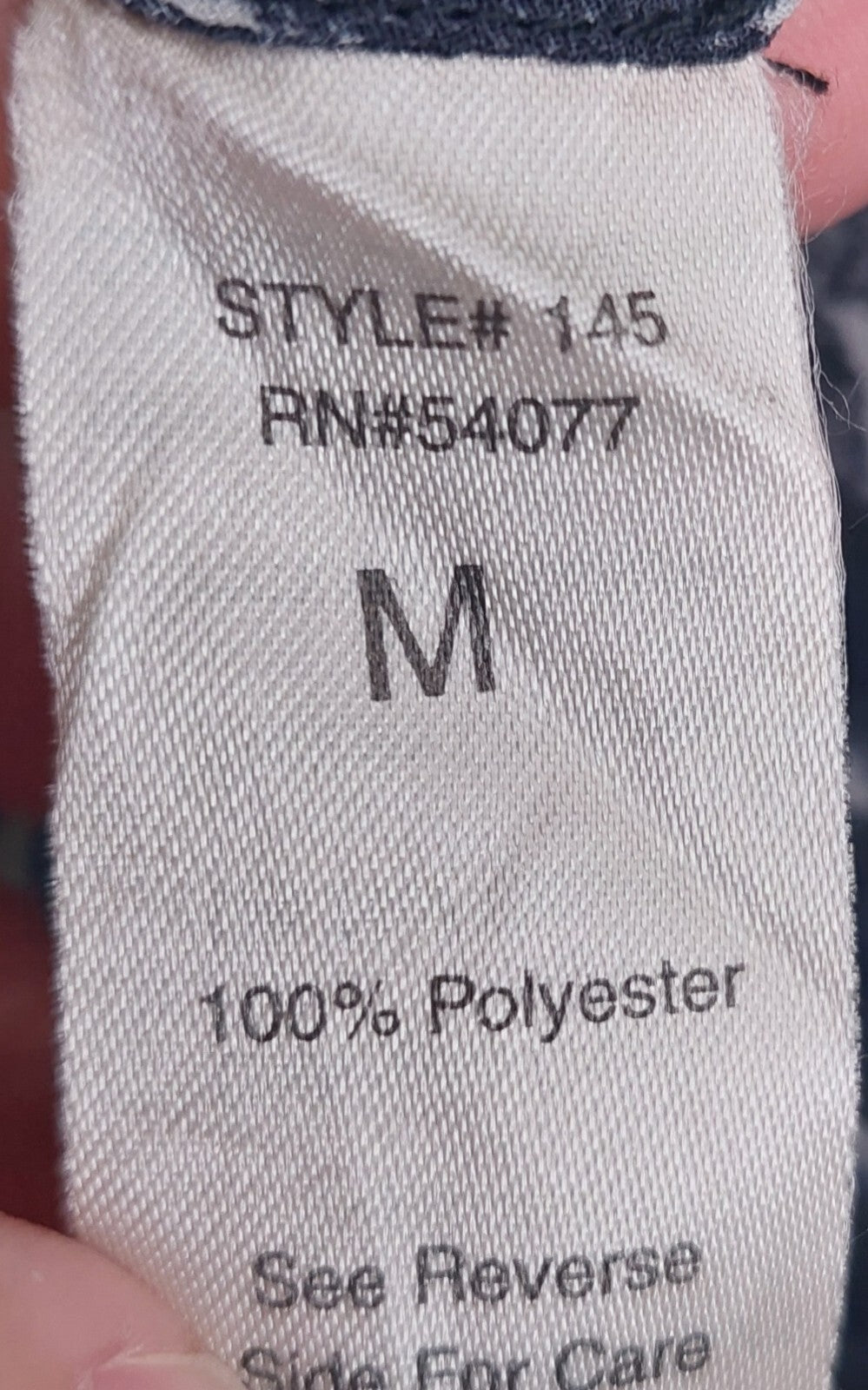 Cabi Womens Sheer Blouse Med. Black White Animal Print Button Front Long Sleeve