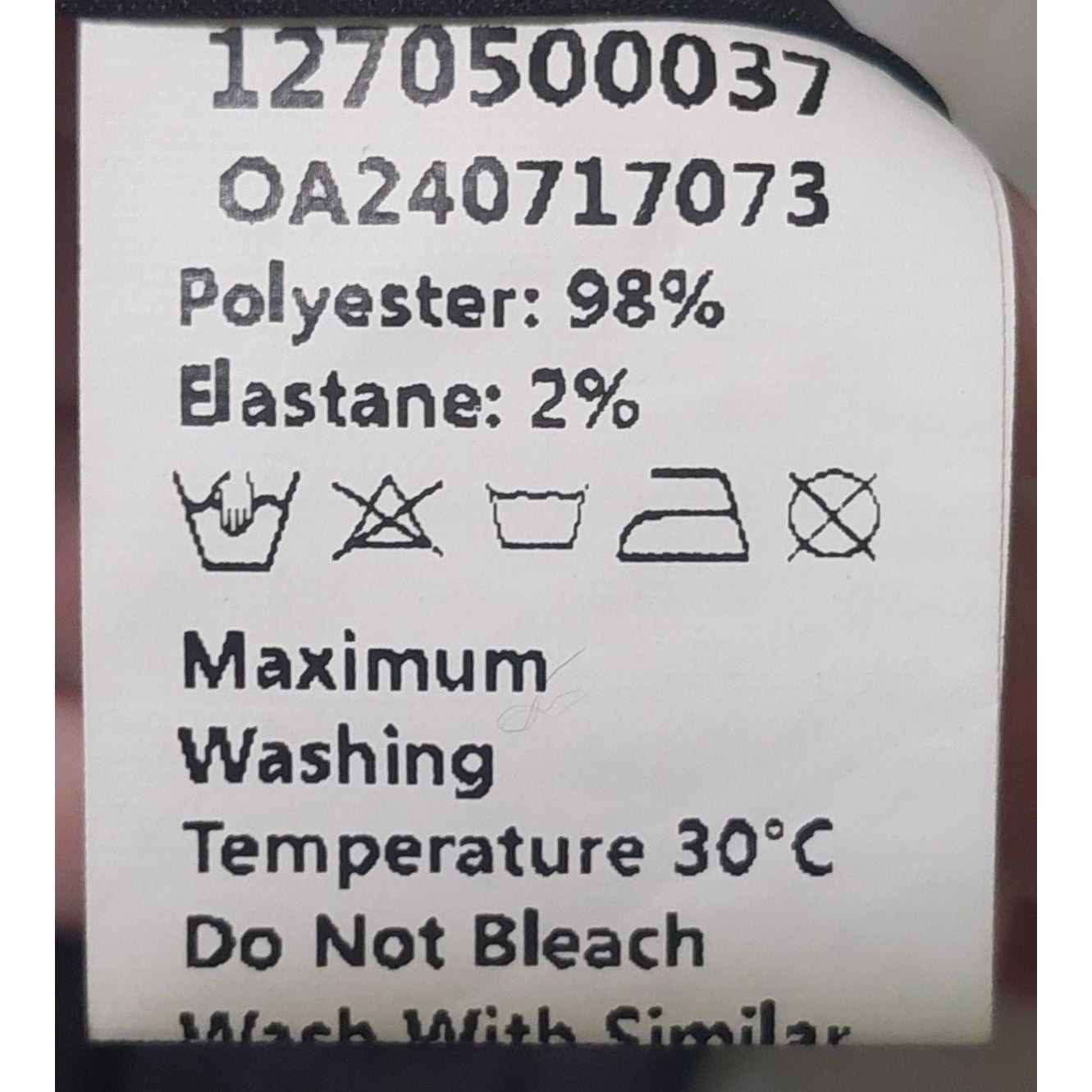 Commense Black Textured Mini Dress W/ White Pleated Hem & Back Zipper ~ Small