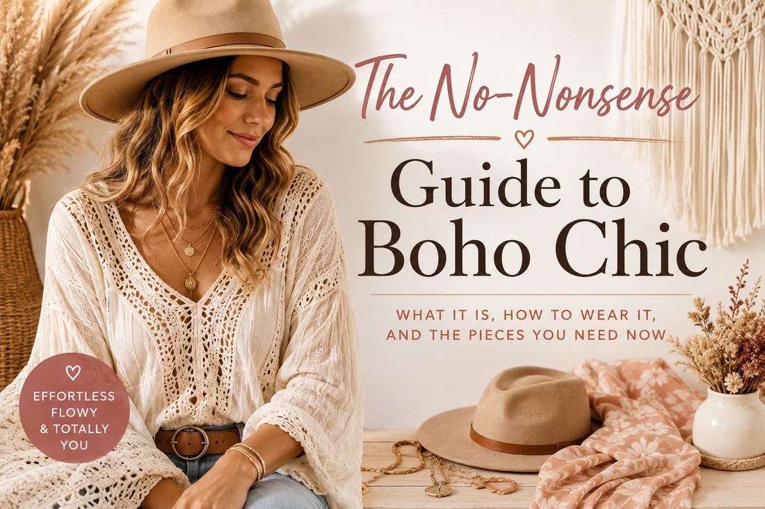 Boho Chic 101: What It Actually Means (And How to Get the Look With POL, So Me & BiBi)