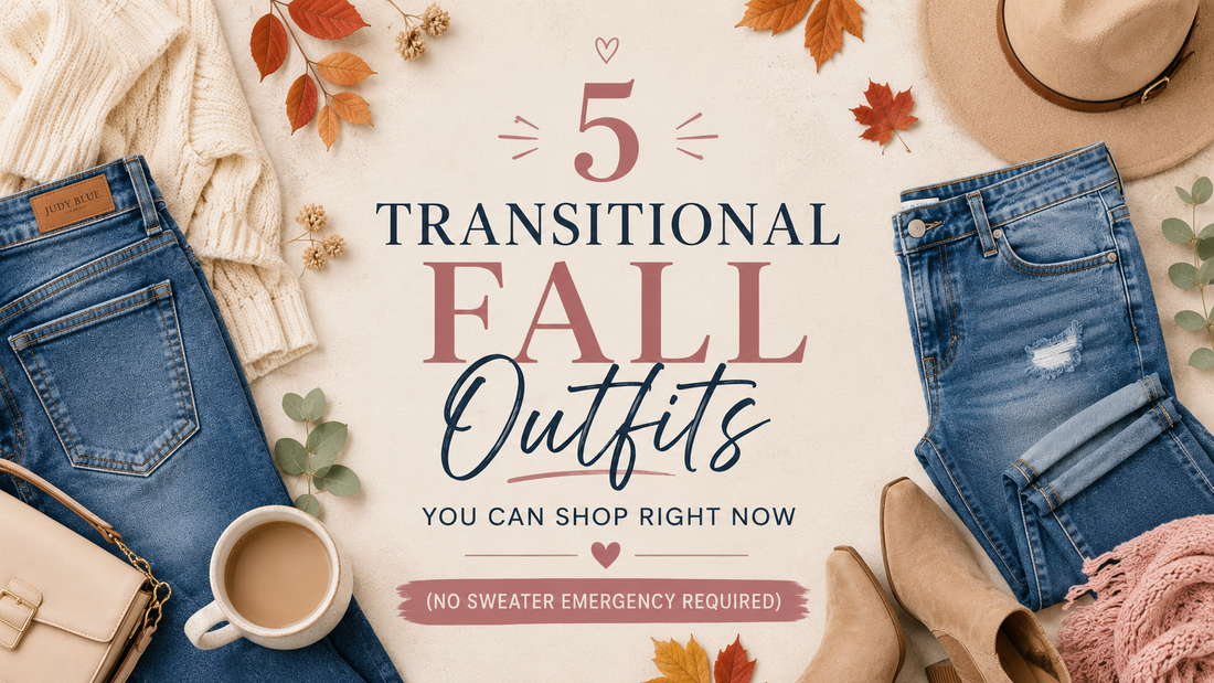 5 Transitional Fall Outfits You Can Shop Right Now (No Sweater Emergency Required)