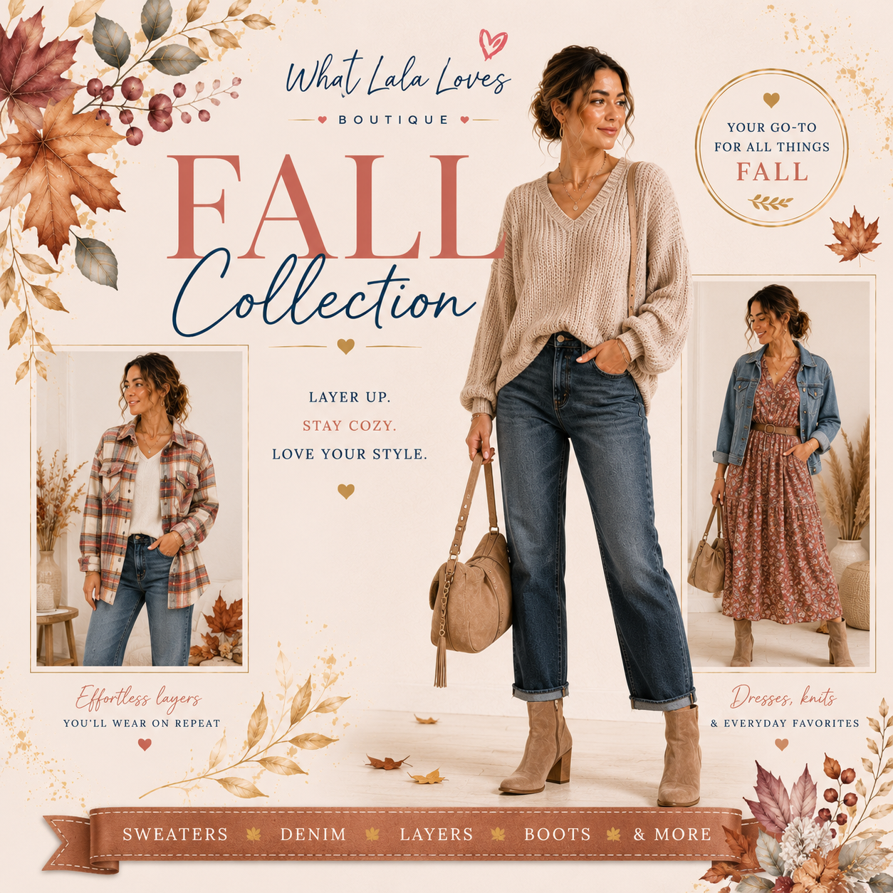 Fall Collection at What Lala Loves