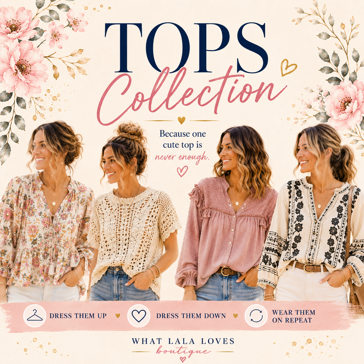 Elevate Your Wardrobe with Our Stylish Tops Collection! – What Lala Loves