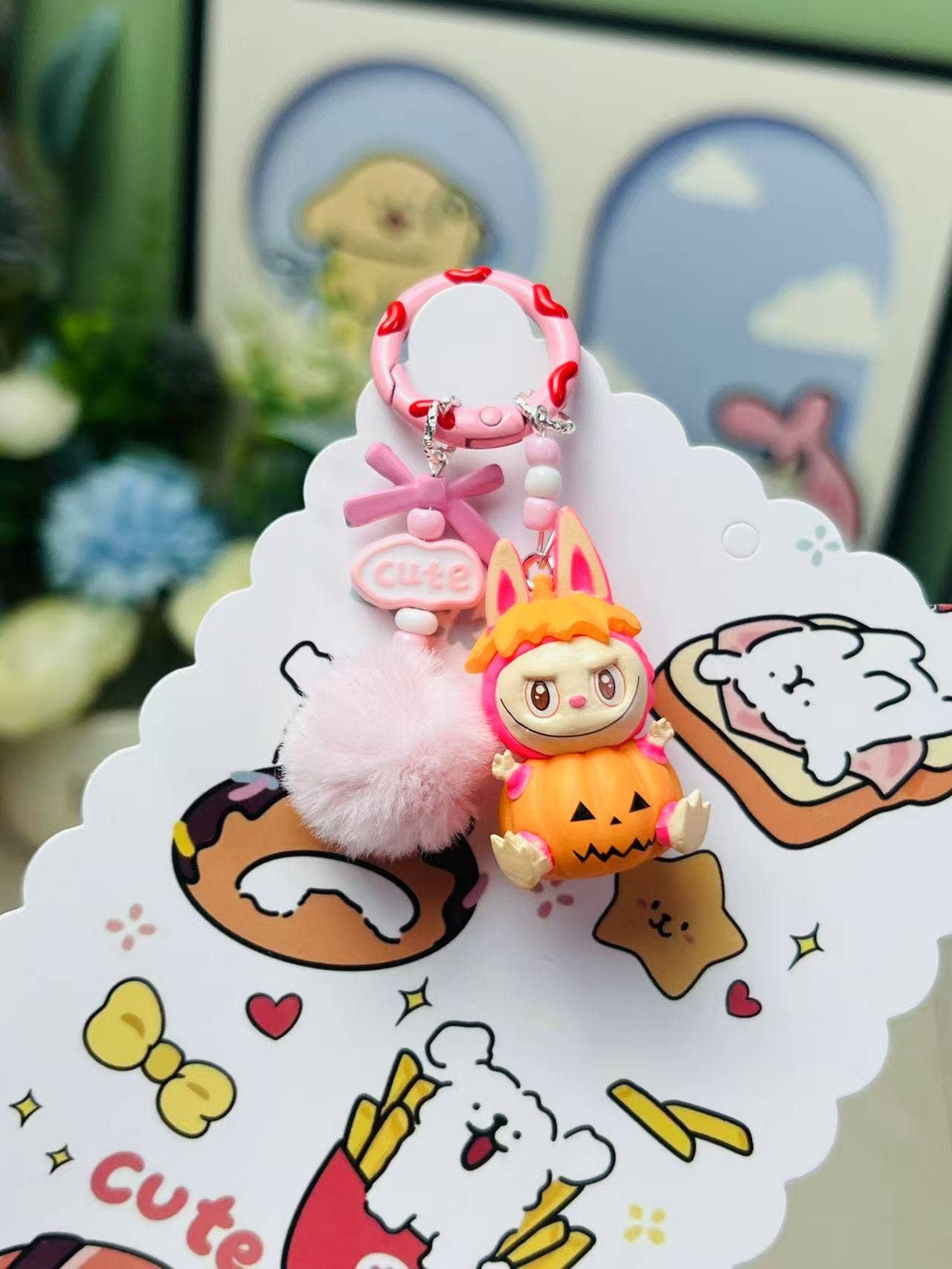 Labubu Monster Keychains/Bag Charm