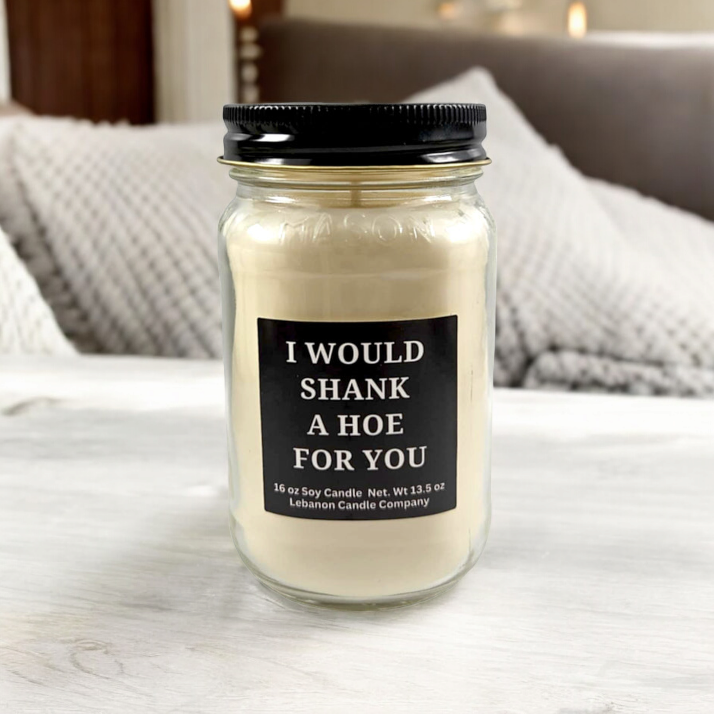 I Would Shank A Hoe For You Candle: Sun Washed Citrus