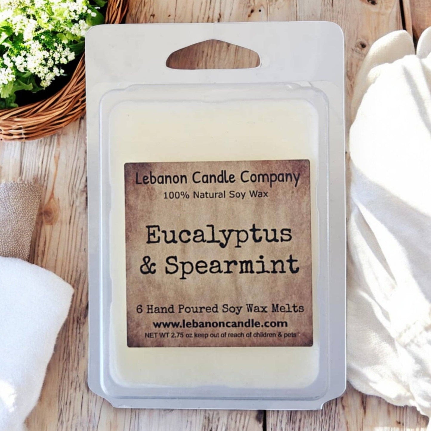 Eucalyptus & Spearmint Wax Melt