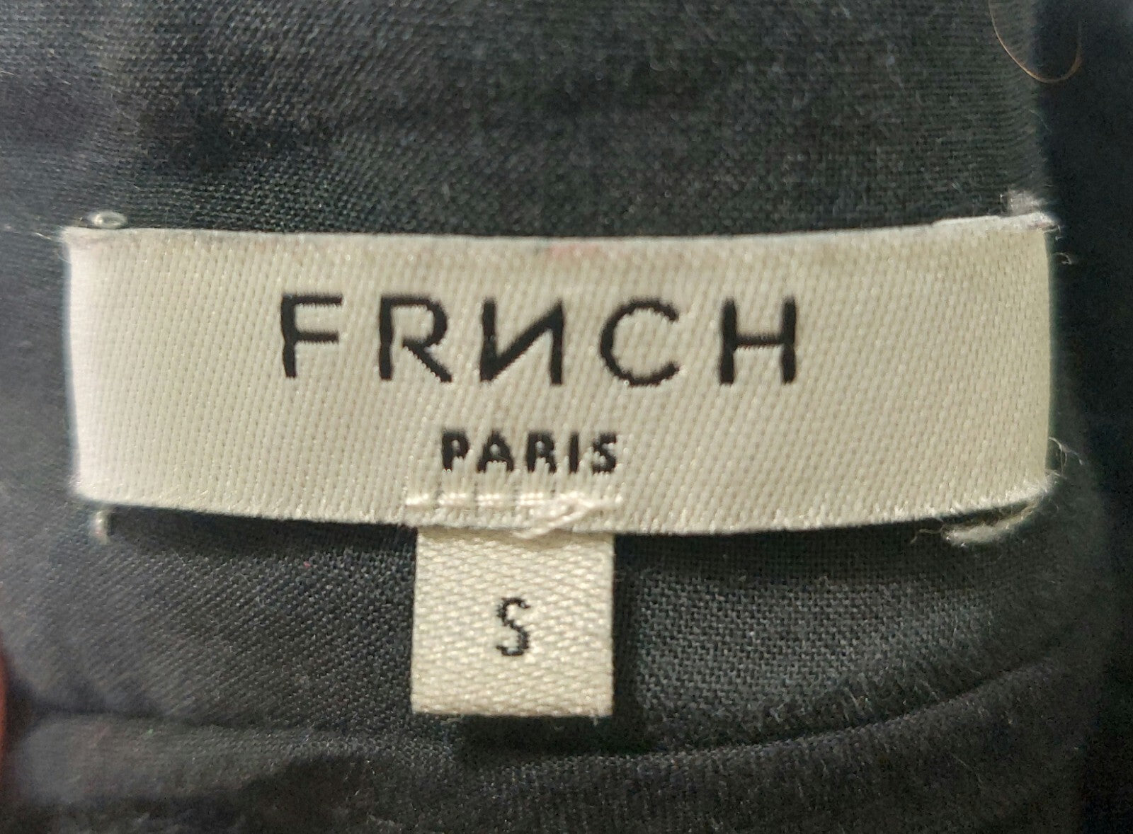 FRNCH Women's Skirt Size Small Black~ Pockets ~Mini ~Skater ~Grunge