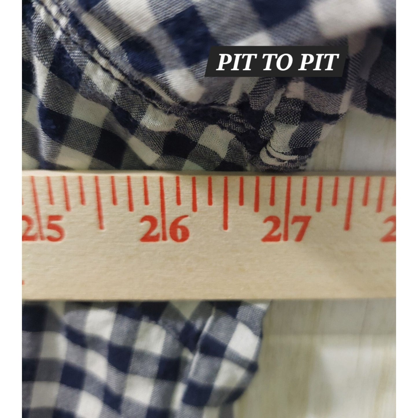 Lane Bryant Womens Blue & White Plaid Button-Up Shirt 24W Long Sleeve Cotton