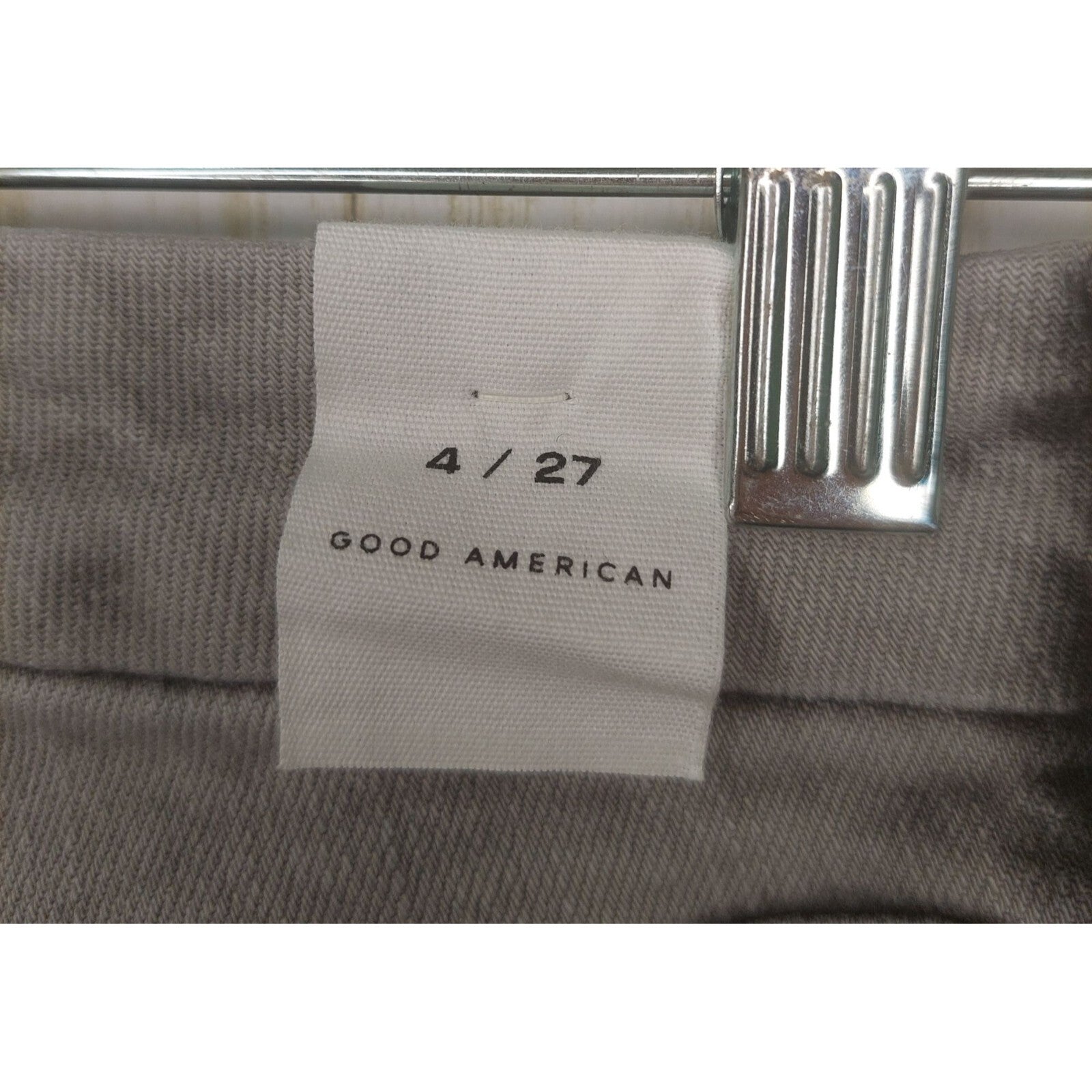 Good American Good Classic Women's Jean's Size 4/27 Gray