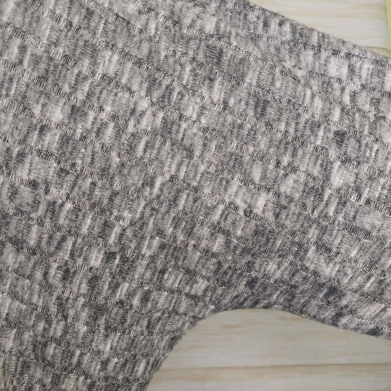 Calme By Johnny Was Womens Black Dolman Long Sleeve Knit Top Sz Small~Cozy~Soft