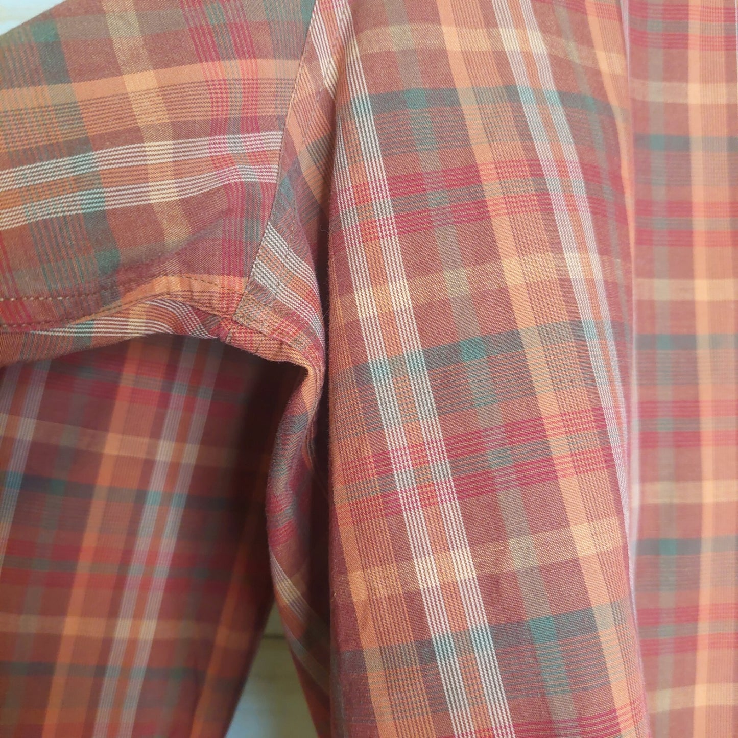 Banana Republic Shirt Men's Size XL Plaid Classic Long Sleeve Button Up "Read"