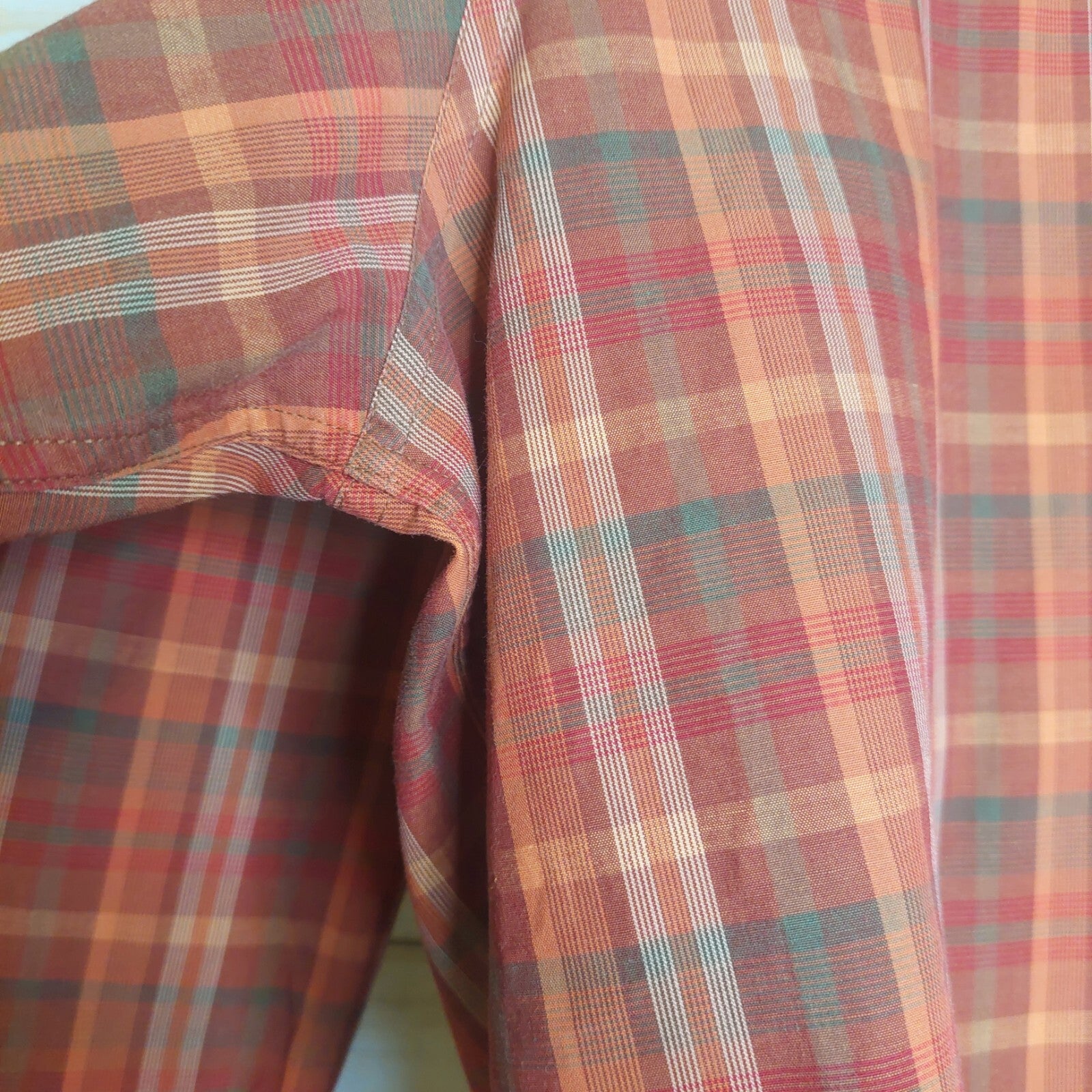 Banana Republic Shirt Men's Size XL Plaid Classic Long Sleeve Button Up "Read"