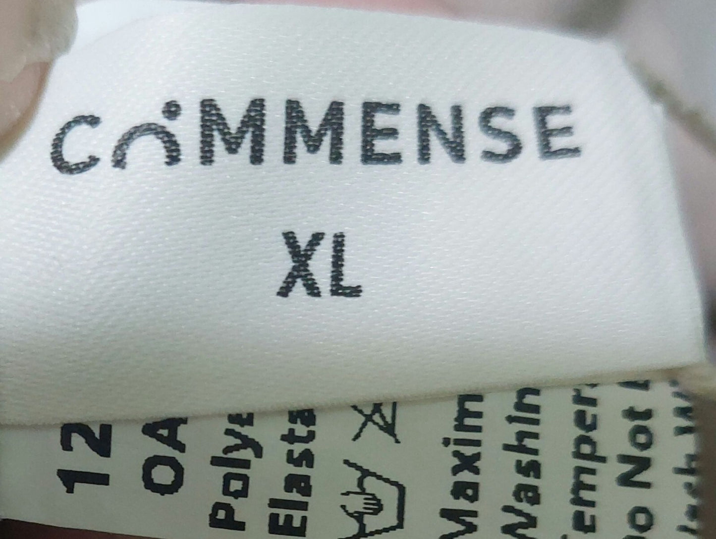 NWT Commense Women's Strapless Beige Mini Dress With Pockets Size XL