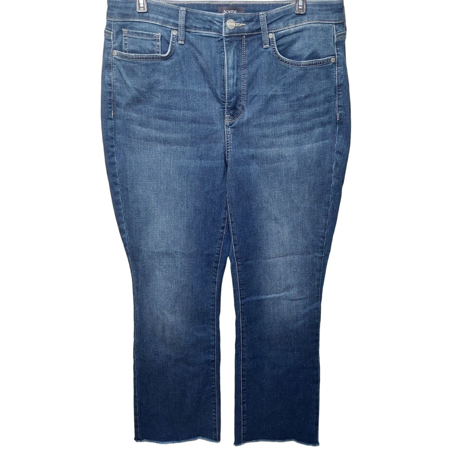 NYDJ Women's Slim Bootcut Jeans Size 10/Lift Tuck Technology Cool Embrace Denim