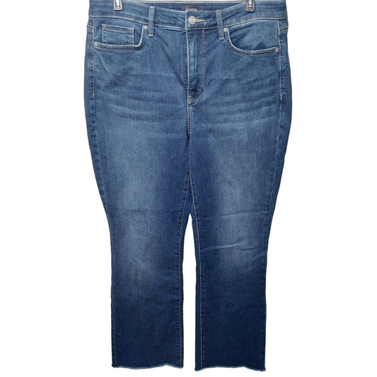 NYDJ Women's Slim Bootcut Jeans Size 10/Lift Tuck Technology Cool Embrace Denim