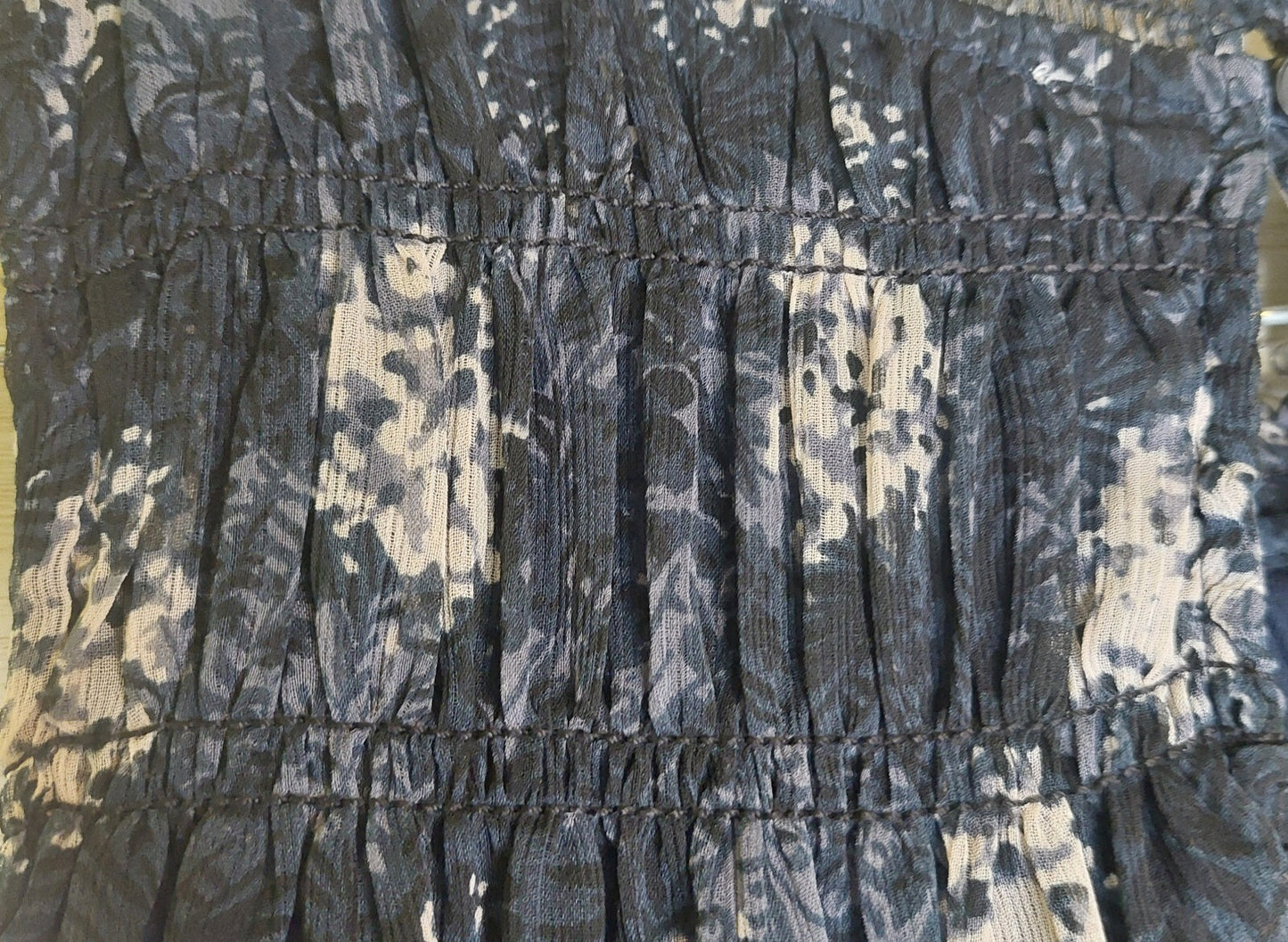 Joie Baltic Floral Print Sleeveless Mini Dress - Blue White - Size Medium NWOT 