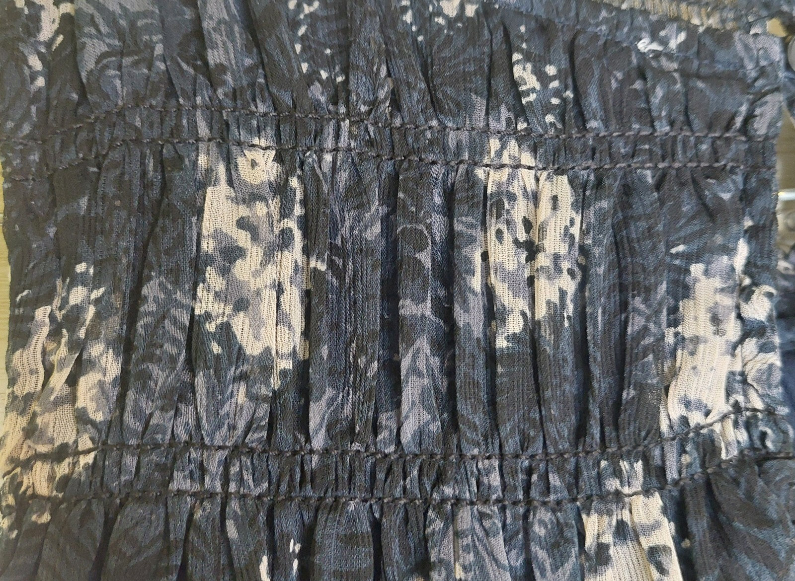 Joie Baltic Floral Print Sleeveless Mini Dress - Blue White - Size Medium NWOT 