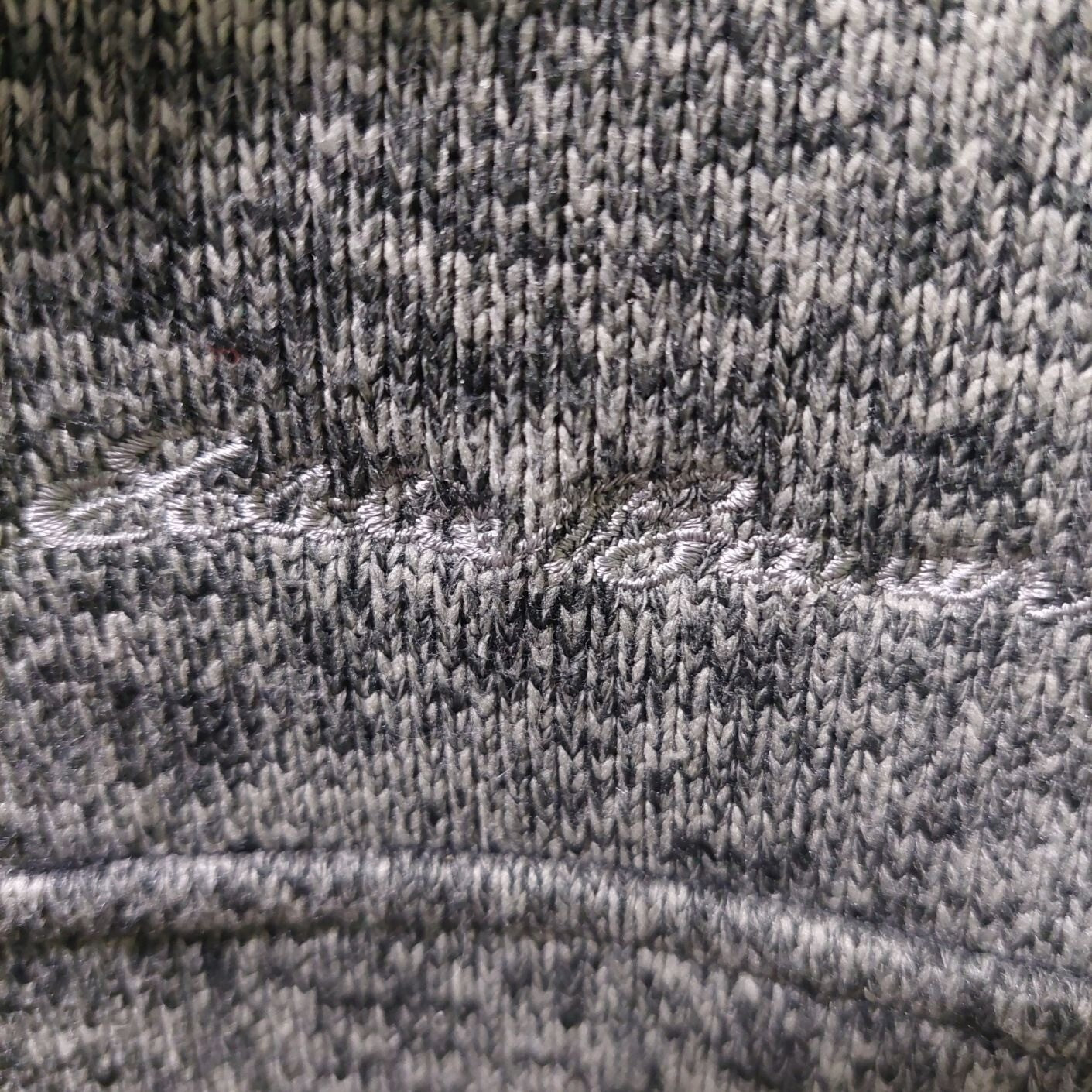 Eddie Bauer Mens Size TL Pullover Gray Radiator Sweater Fleece Snap Buttons