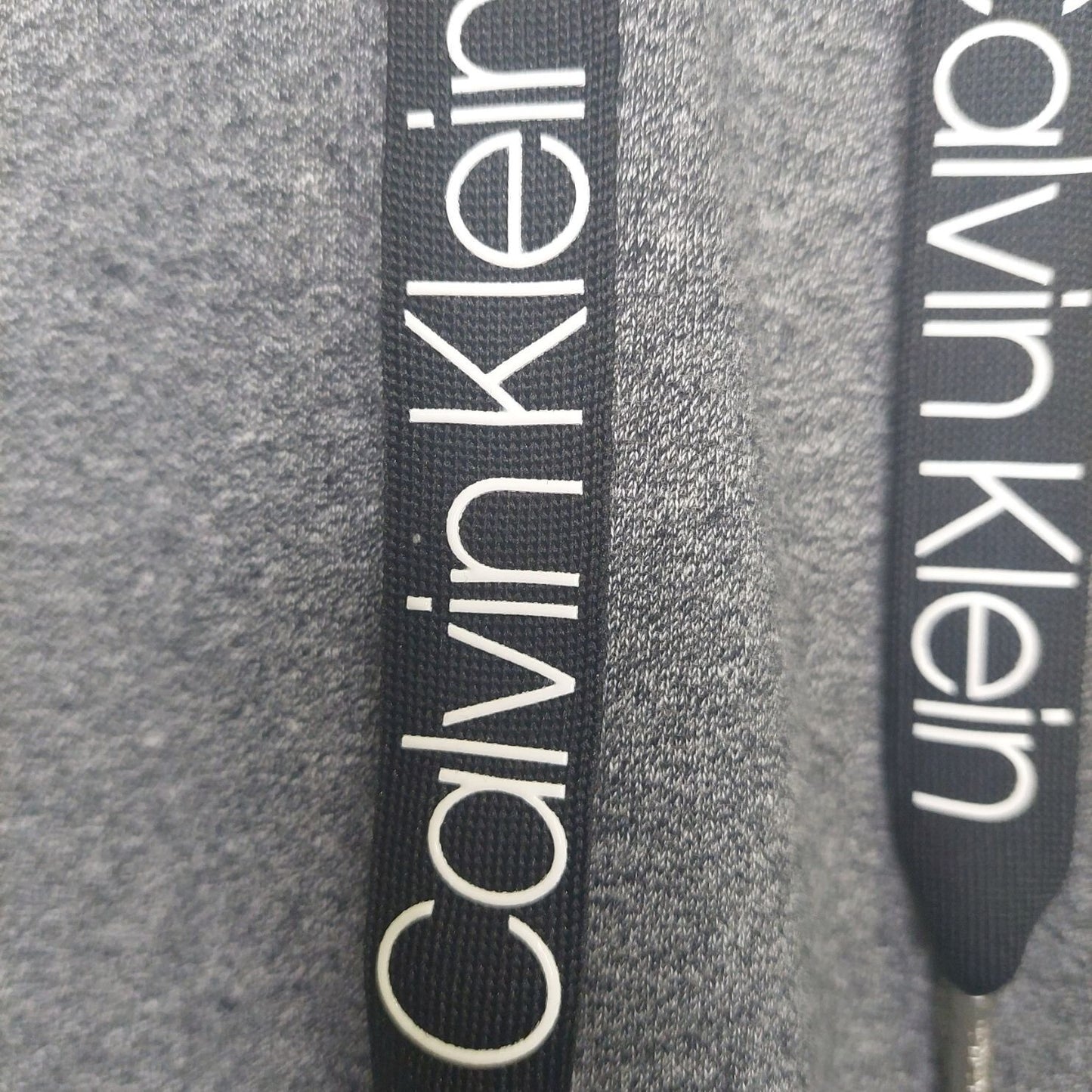 Calvin Klein Women's Gray Cut Off Hoodie Sweatshirt Size XXL Cozy