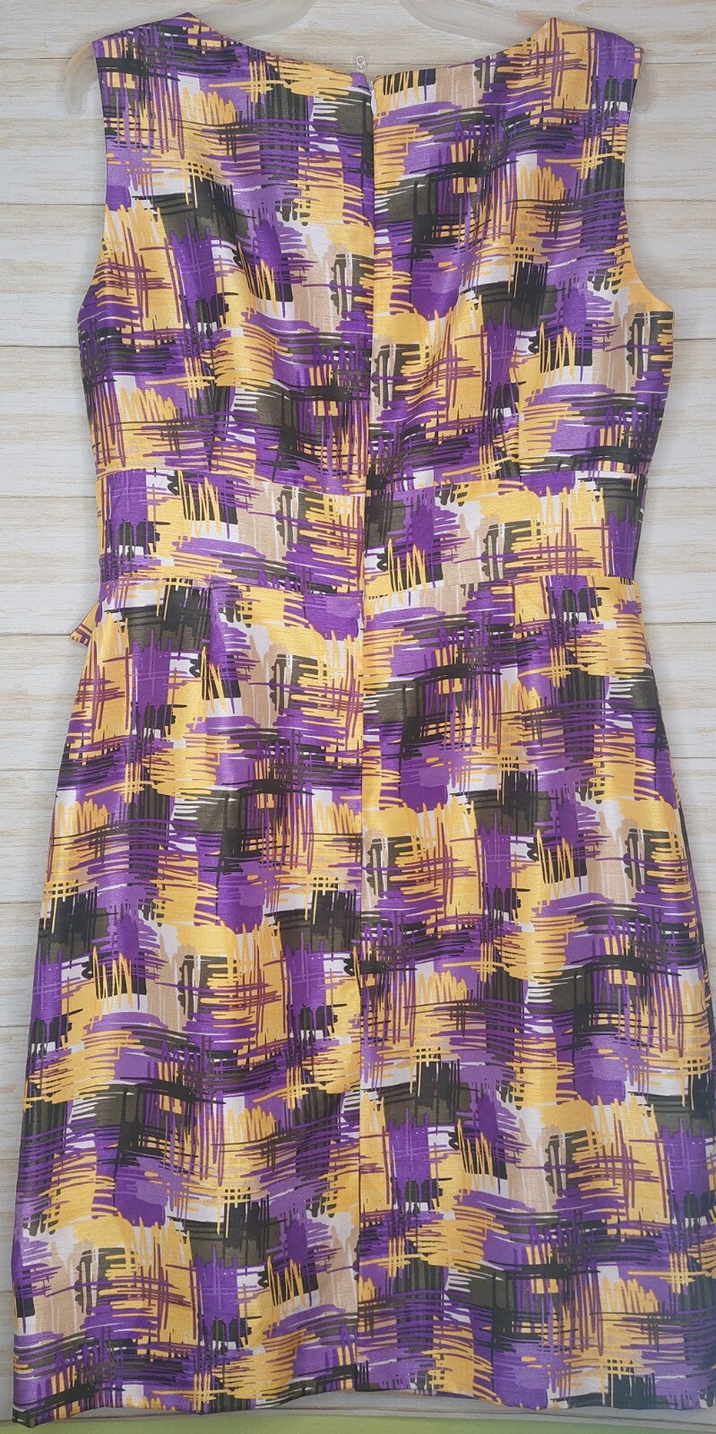 Alex Marie Bora Bora V Neck Bow Front Sheath Dress Women Size 10  MSRP $129