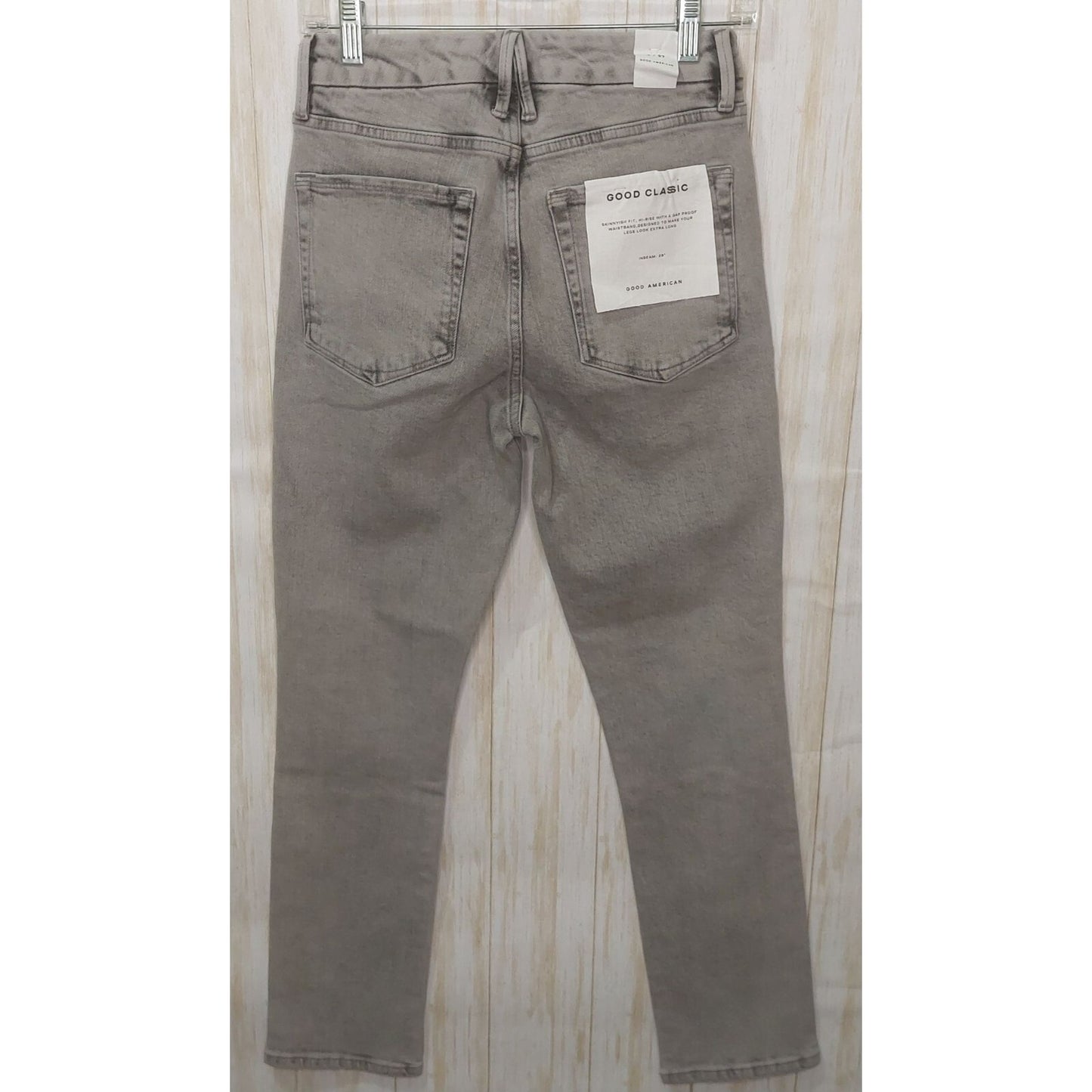 Good American Good Classic Women's Jean's Size 4/27 Gray