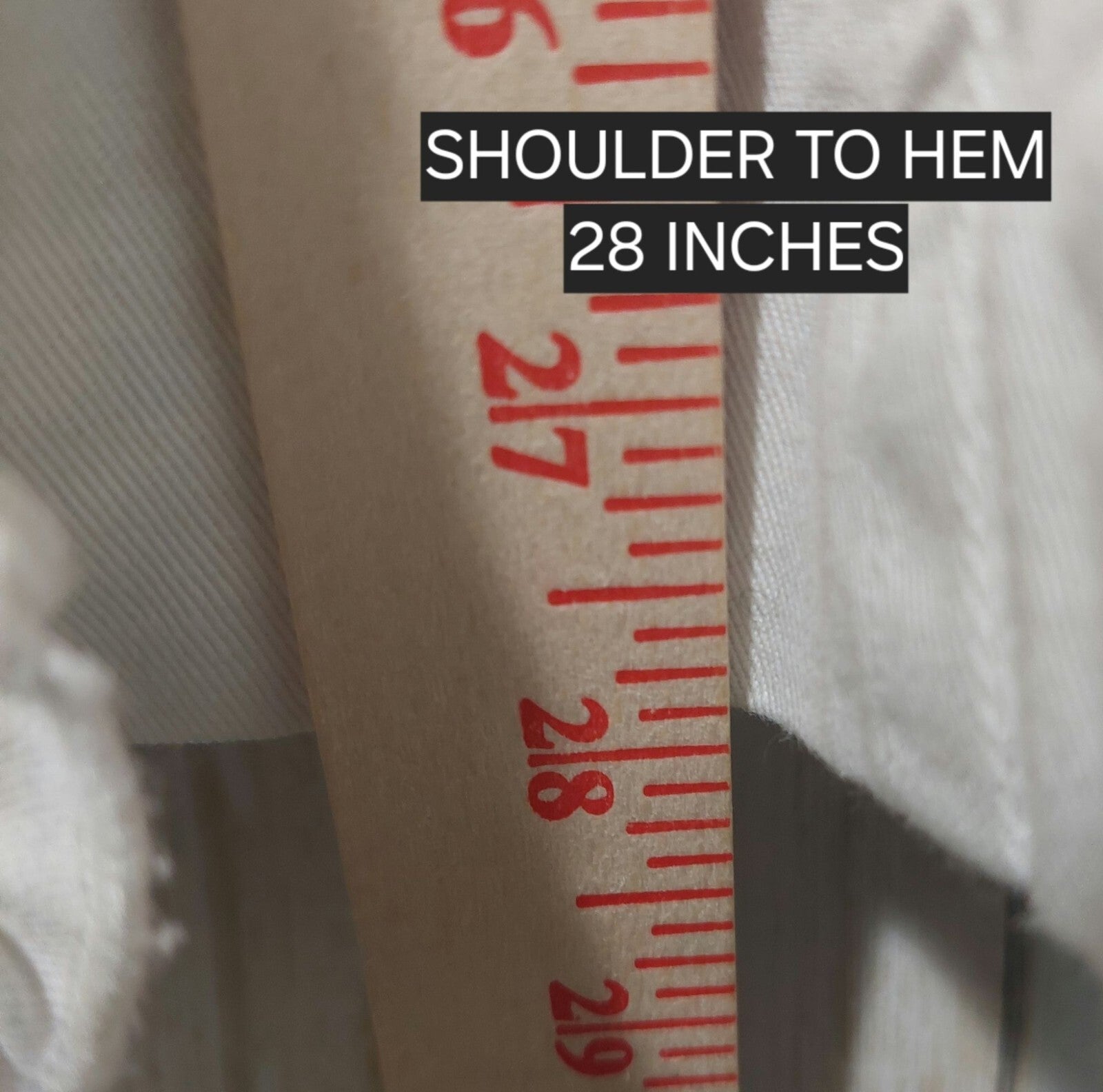 NWOT Aziz White Double-Breasted Belted Trench Coat With Ruffle Accents Medium