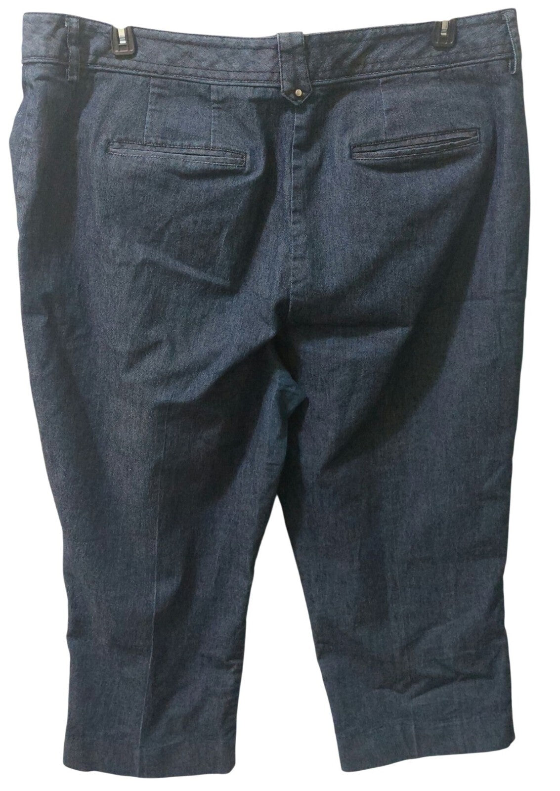 Harry Levine Stretch Womens Denim Capri Pants Size 14