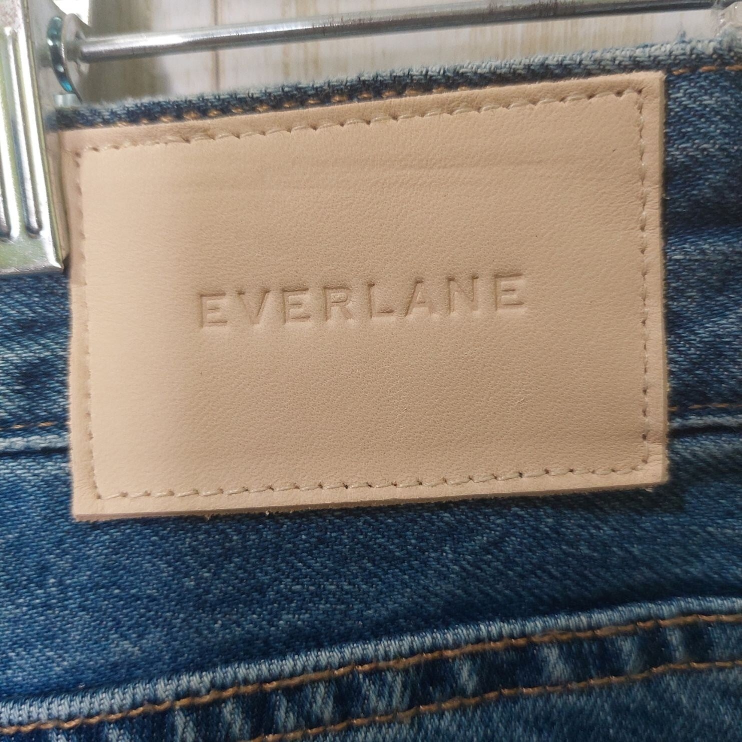 Everlane The Curvy 90s Cheeky Straight Jean High-Rise Organic Cotton 30 Ankle