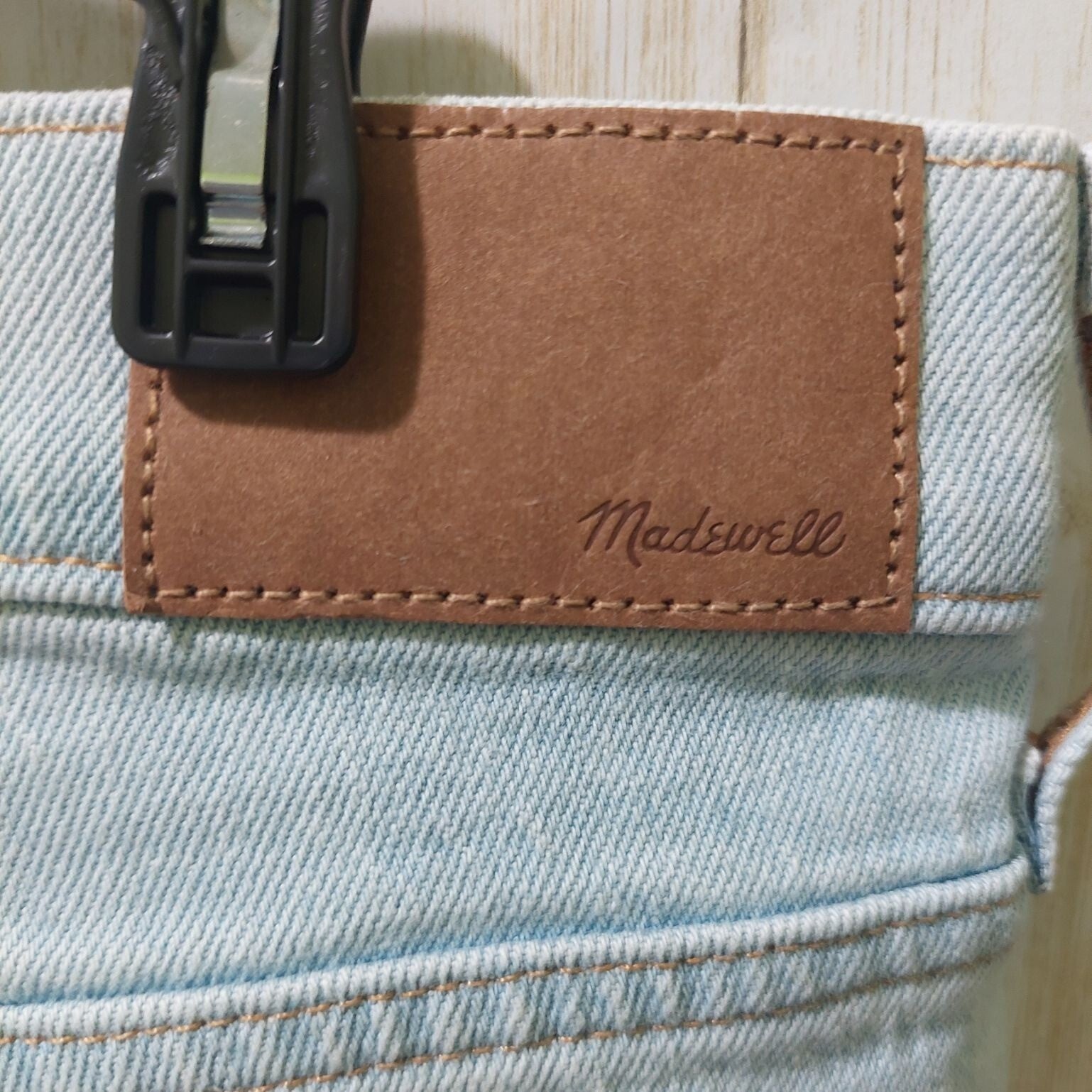 Madewell Womens Mid-Rise Perfect Vintage Jean W28 With Magic Pockets Light Wash