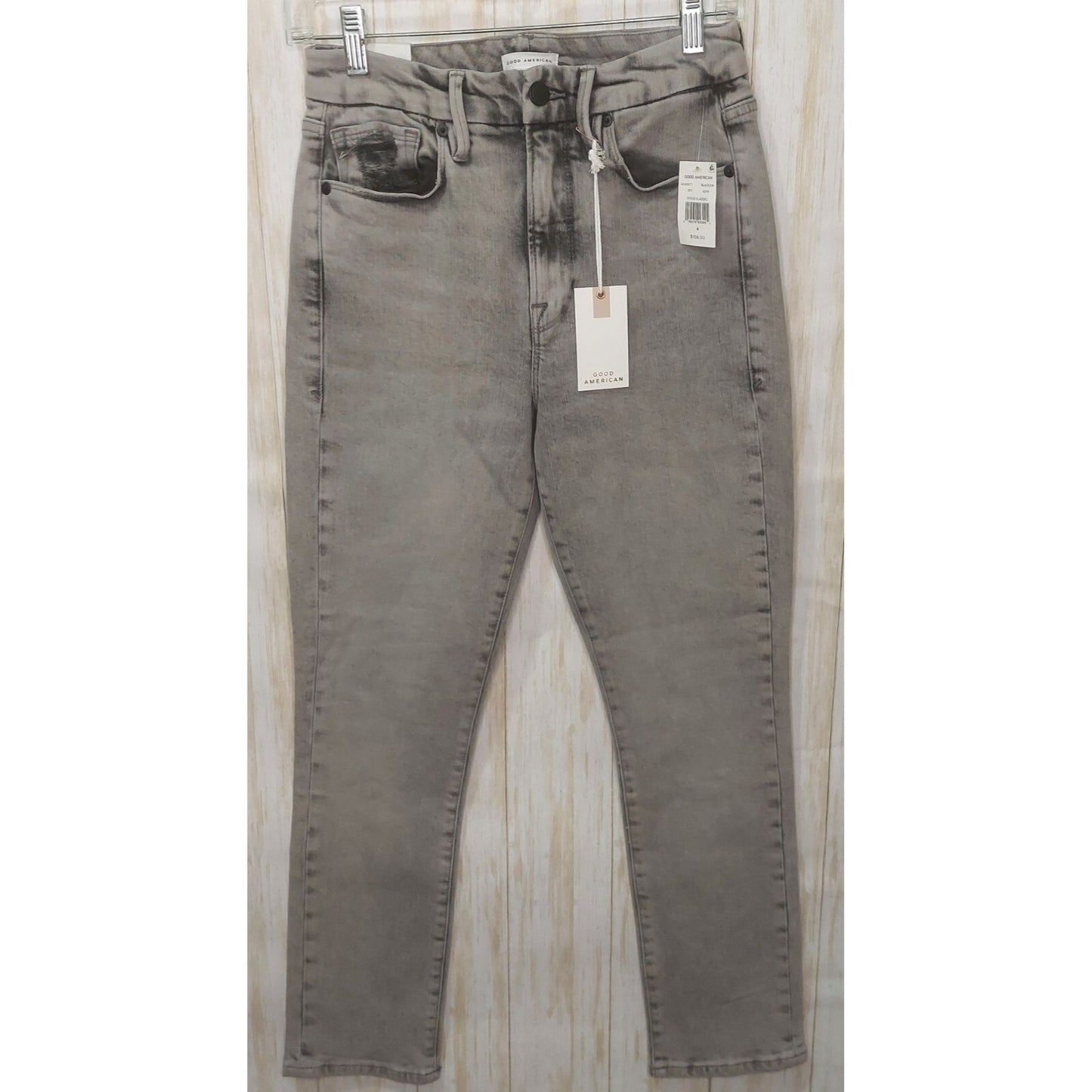 Good American Good Classic Women's Jean's Size 4/27 Gray
