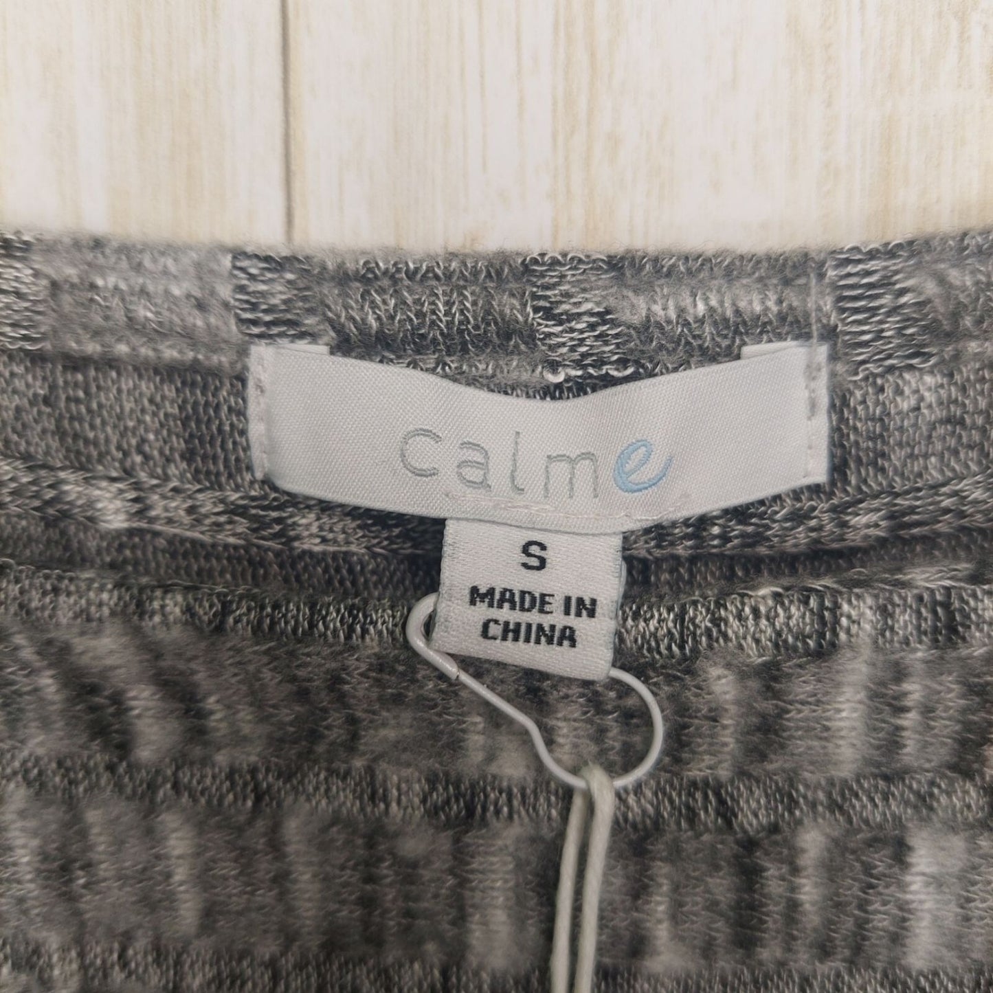 Calme By Johnny Was Womens Black Dolman Long Sleeve Knit Top Sz Small~Cozy~Soft