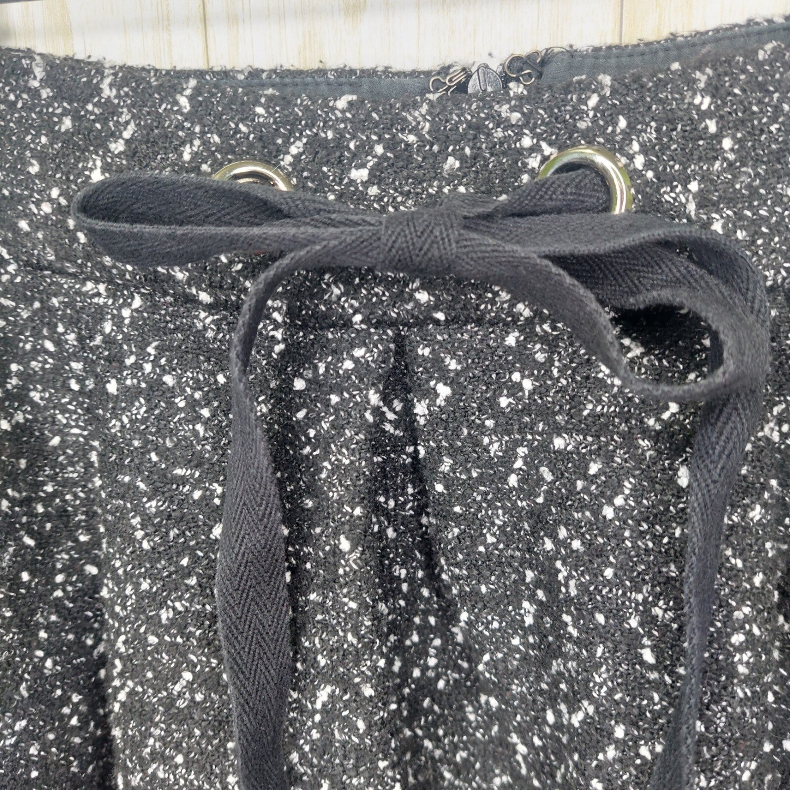 FRNCH Women's Skirt Size Small Black~ Pockets ~Mini ~Skater ~Grunge