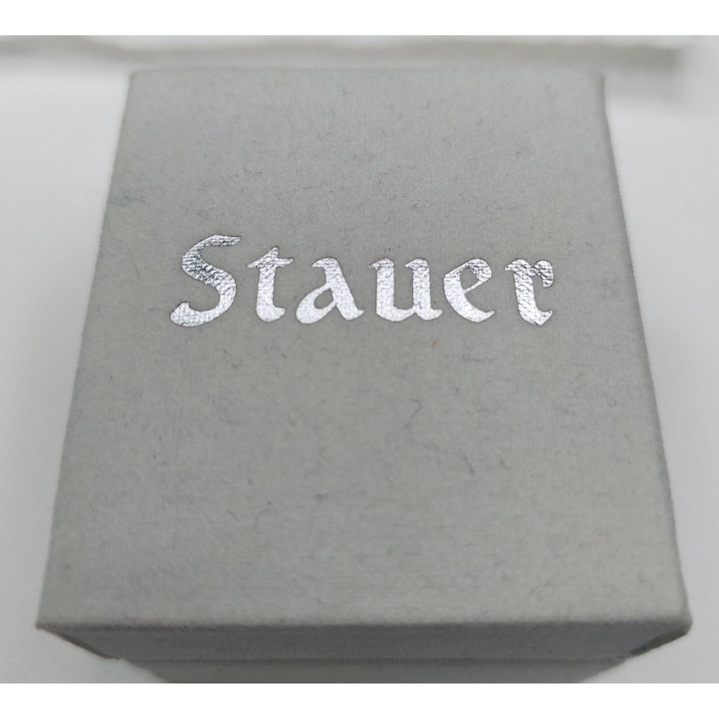 Stauer 925 Silver Ring With Large Round-Cut Clear Stone Engagement Accent