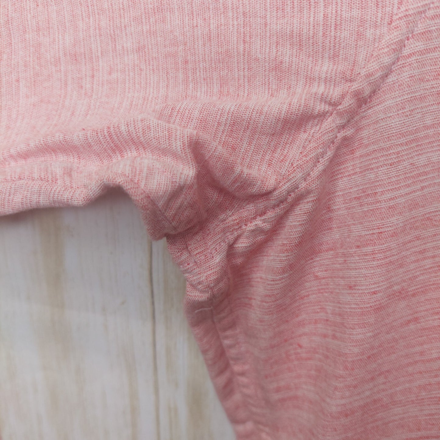 Kenny Flowers Men's Shirt Rose Blusher 100% Linen Long Sleeve Pink Size XXL 