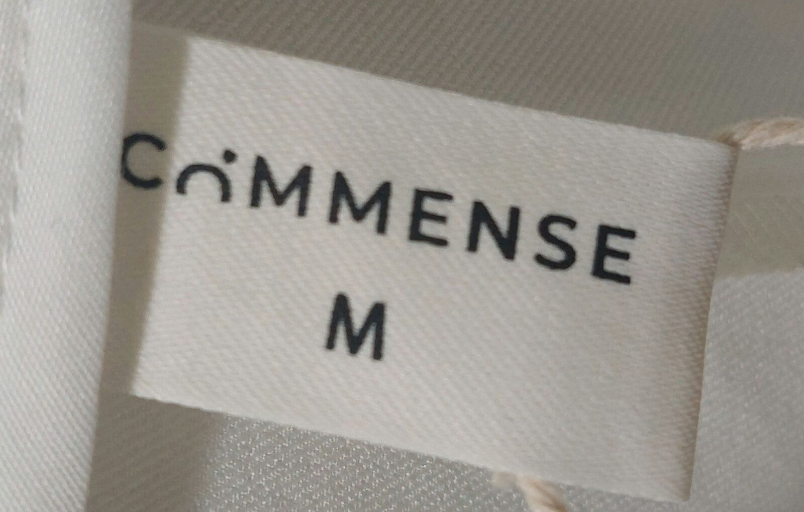 NWT Commense White High-Waisted Wide-Leg Dress Pants ~Front Pleated~Pockets Med.