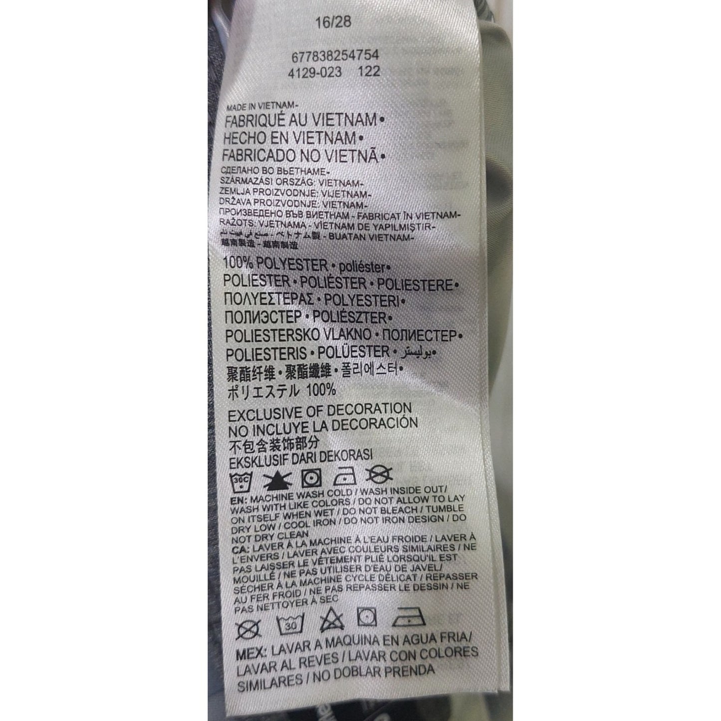 Hurley Boy's Camo Shark Board Shorts 19" Outseam 100% Polyester Size 29 "READ"