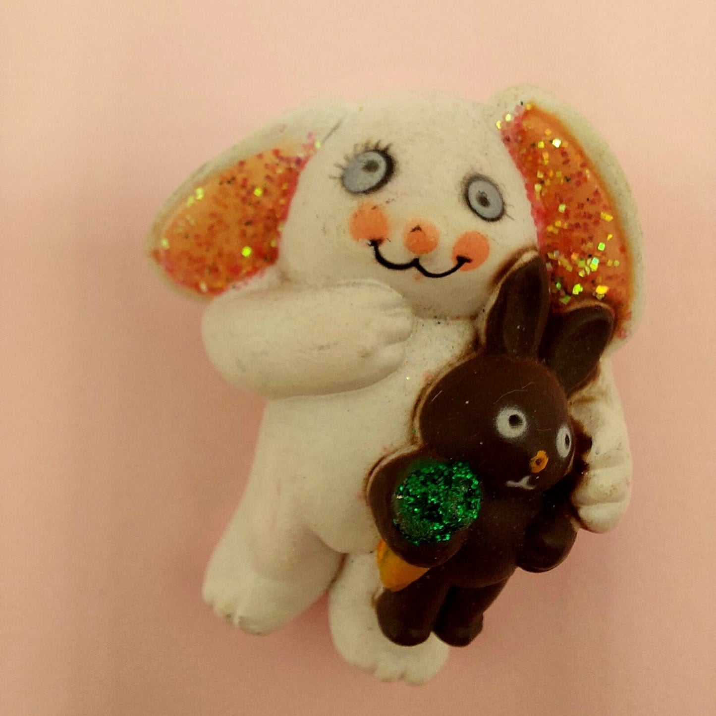 Vintage Easter Bunny Brooch Pins Set Of 3 By Easter Unlimited Inc. Spring