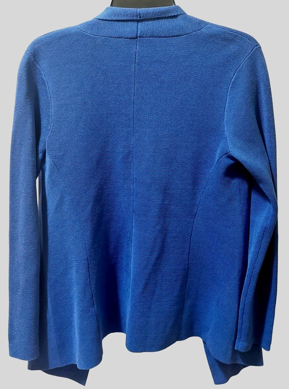 Eileen Fisher Womens Purple Open Front Cardigan XS - Silk & Organic Cotton Blend