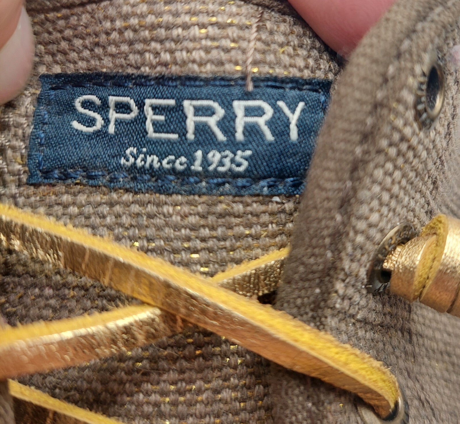 Sperry Shoes Women's Top-Sider Size 8 SeaCoast Canteen Casual Sparkle
