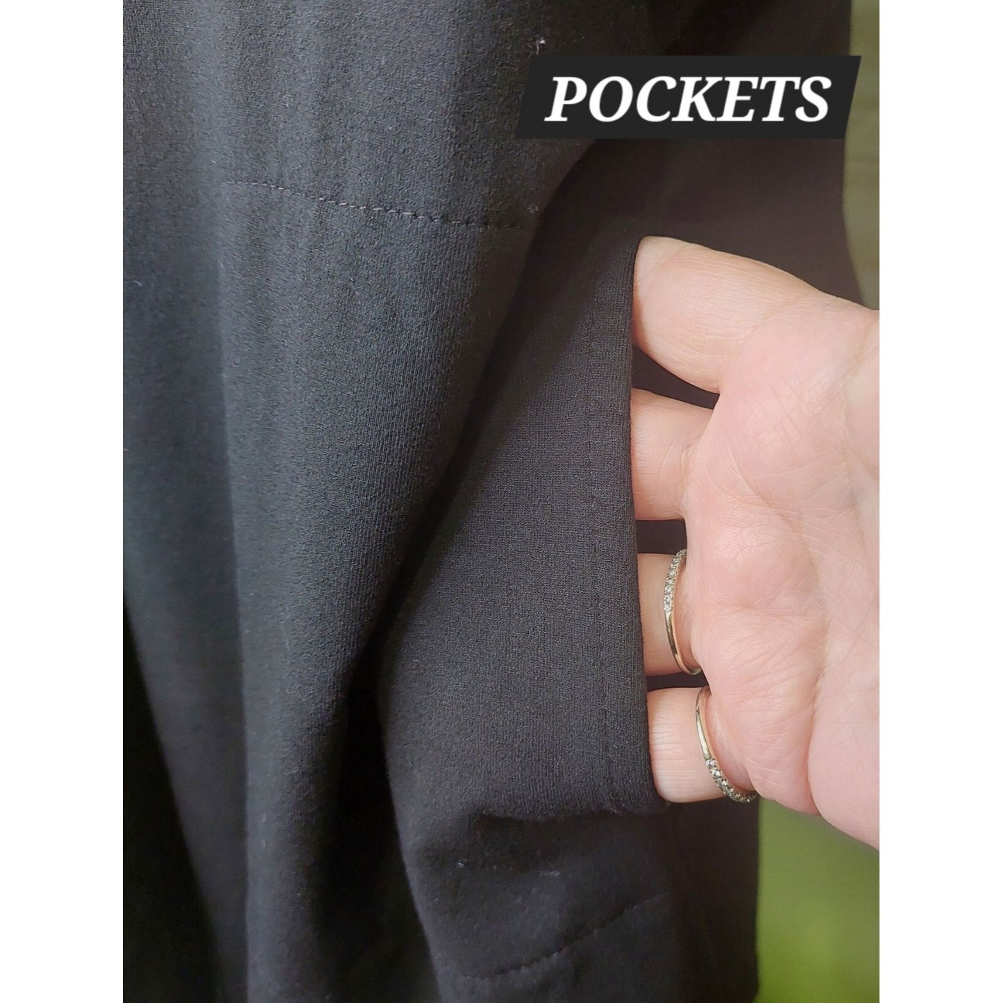 J. Jill Wearever Collection Women's XS Black Cardigan With Pockets Single Button