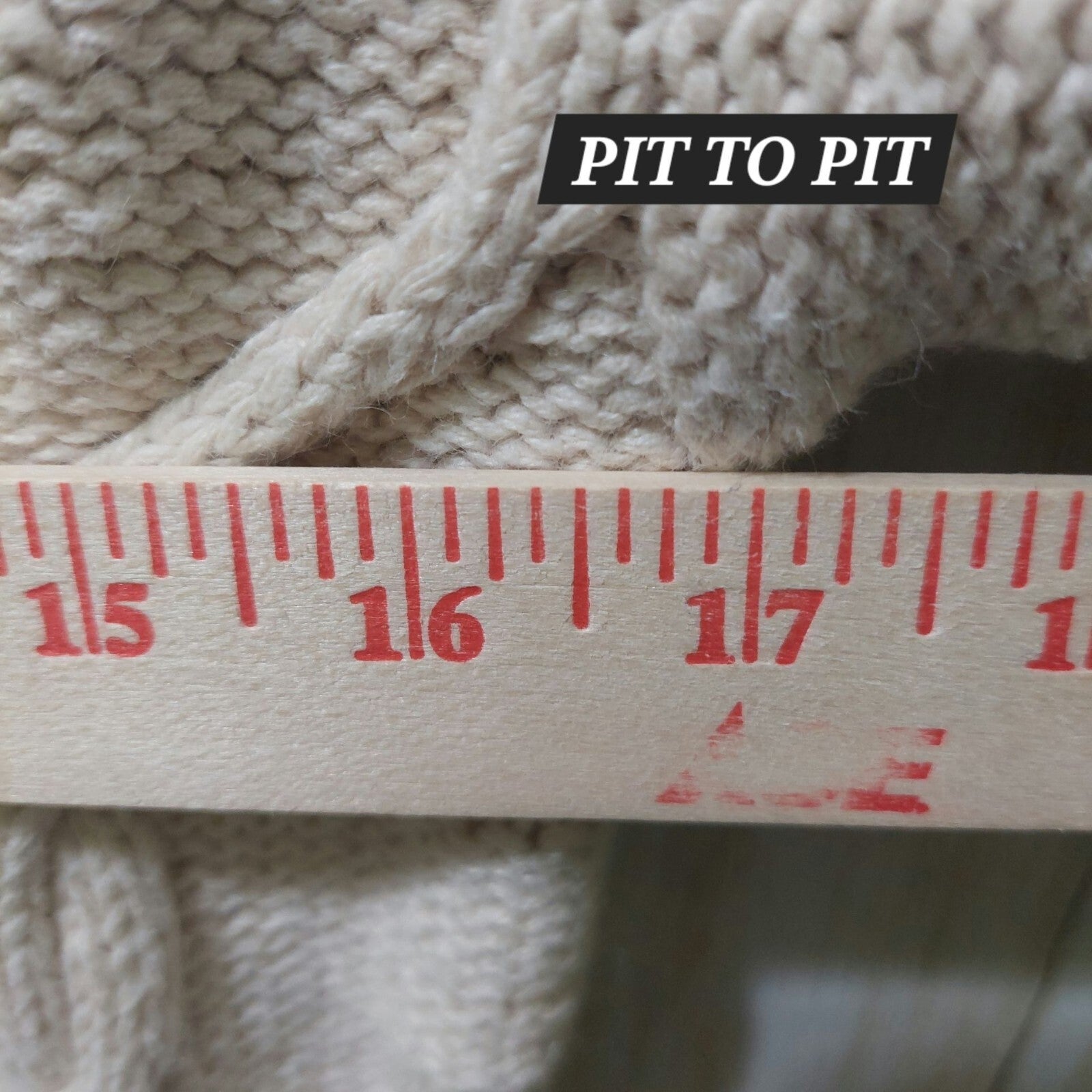 Vintage Mixed Blues Mock Neck Ivory Cable Knit Sweater Medium~80's~Heavy/Thick