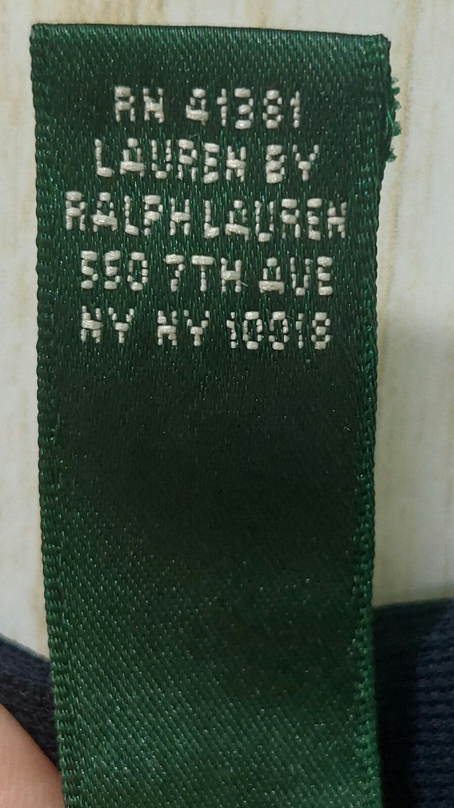 Lauren Ralph Lauren  Sleeveless Dress Navy & White Chevron Print Size 8