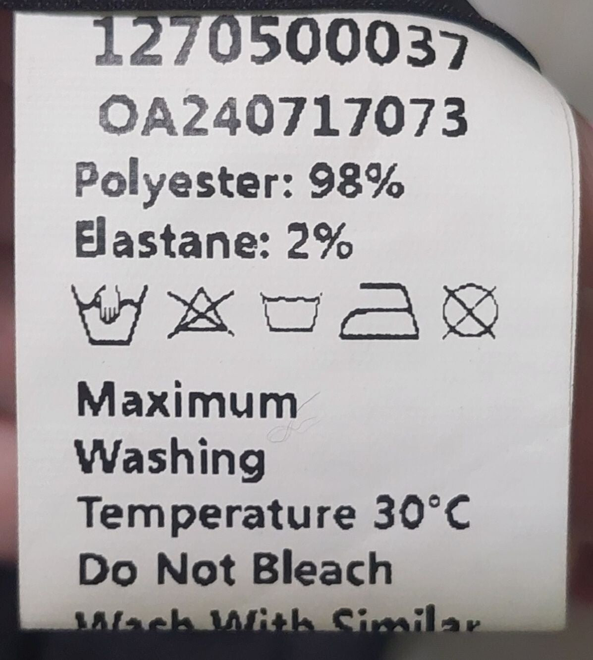 NWT Commense Black Textured Mini Dress W/ White Pleated Hem & Back Zipper Small