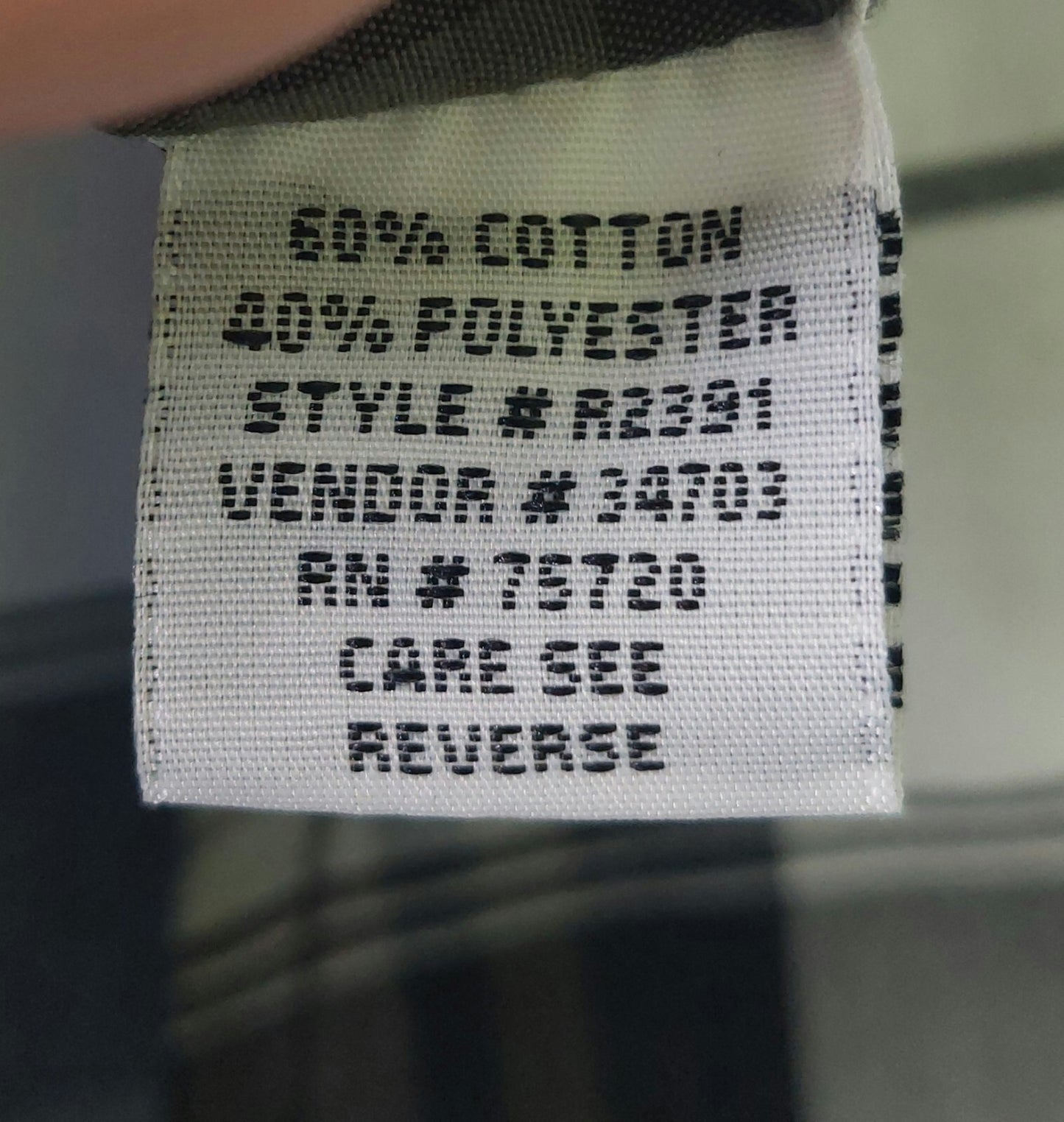 Reclaim Athletic Fit Men's Shirt Button Up~ Long Sleeve~Gray Plaid~Size XL