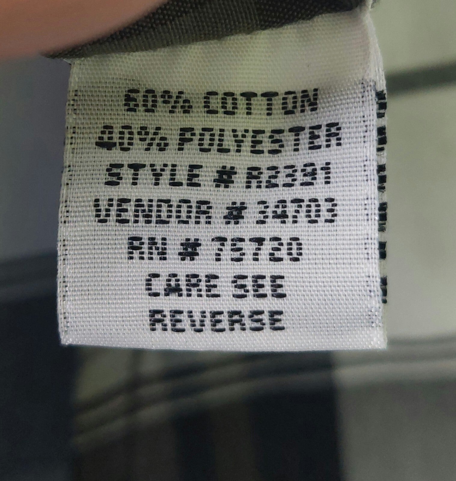 Reclaim Athletic Fit Men's Shirt Button Up~ Long Sleeve~Gray Plaid~Size XL