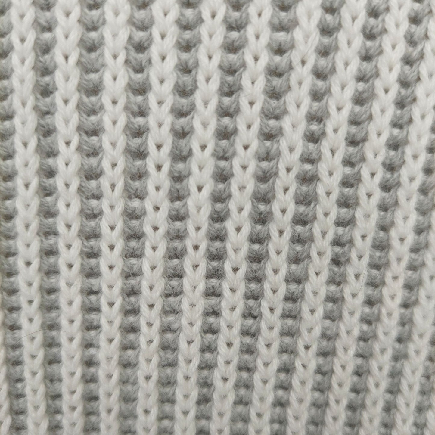 Tahari Women's Ribbed Open Front Cardigan Sweater Gray Size Large