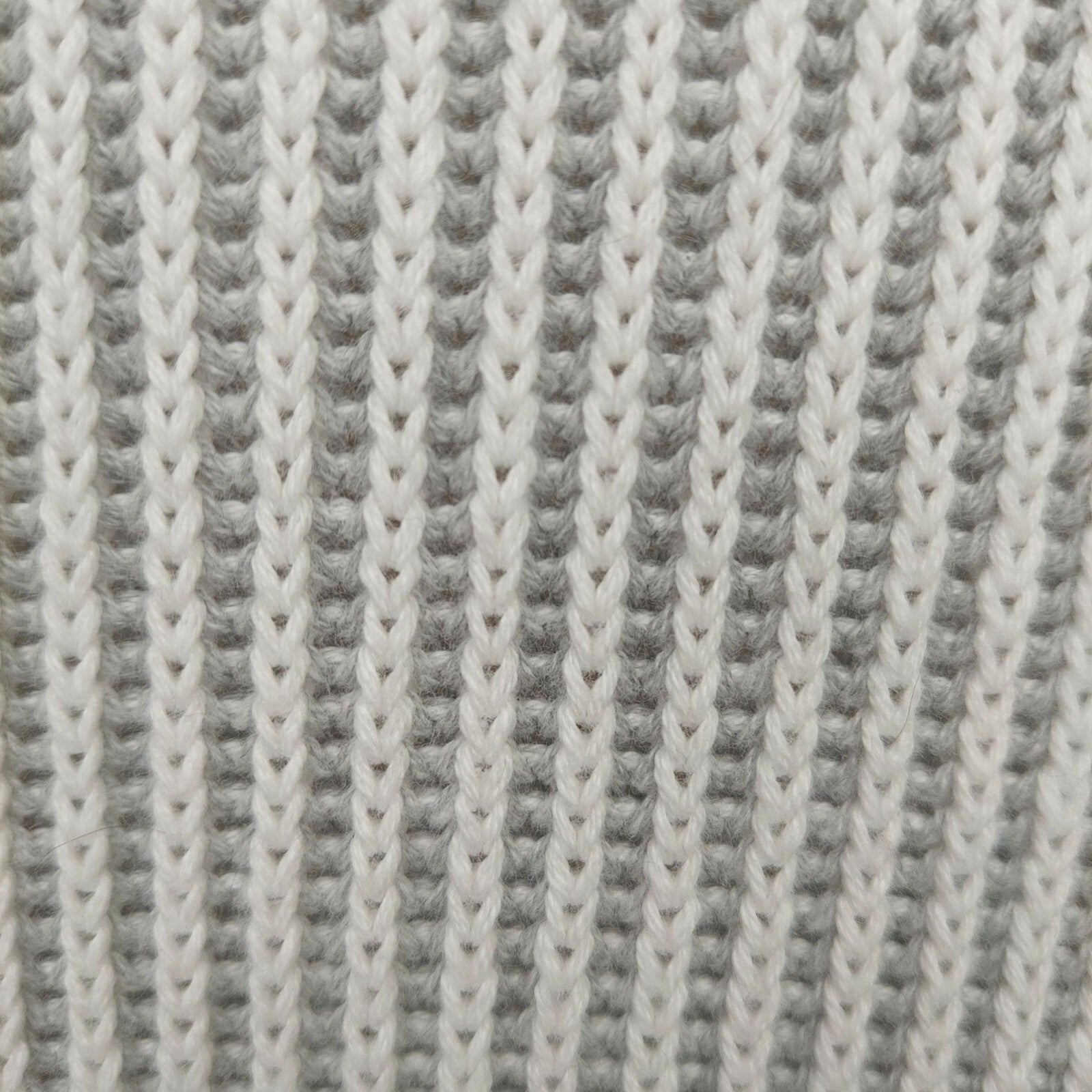 Tahari Women's Ribbed Open Front Cardigan Sweater Gray Size Large