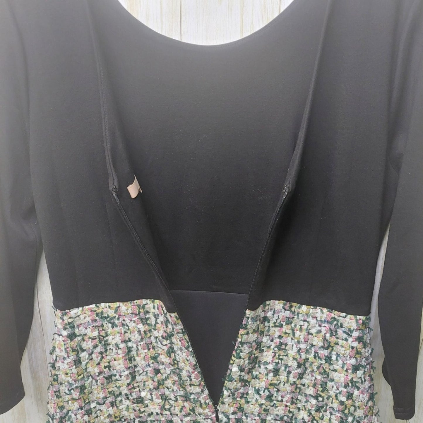 Hutch Anthropologie Women's Tweed Absolute Intrigue Dress 3/4 Sleeve Size 2