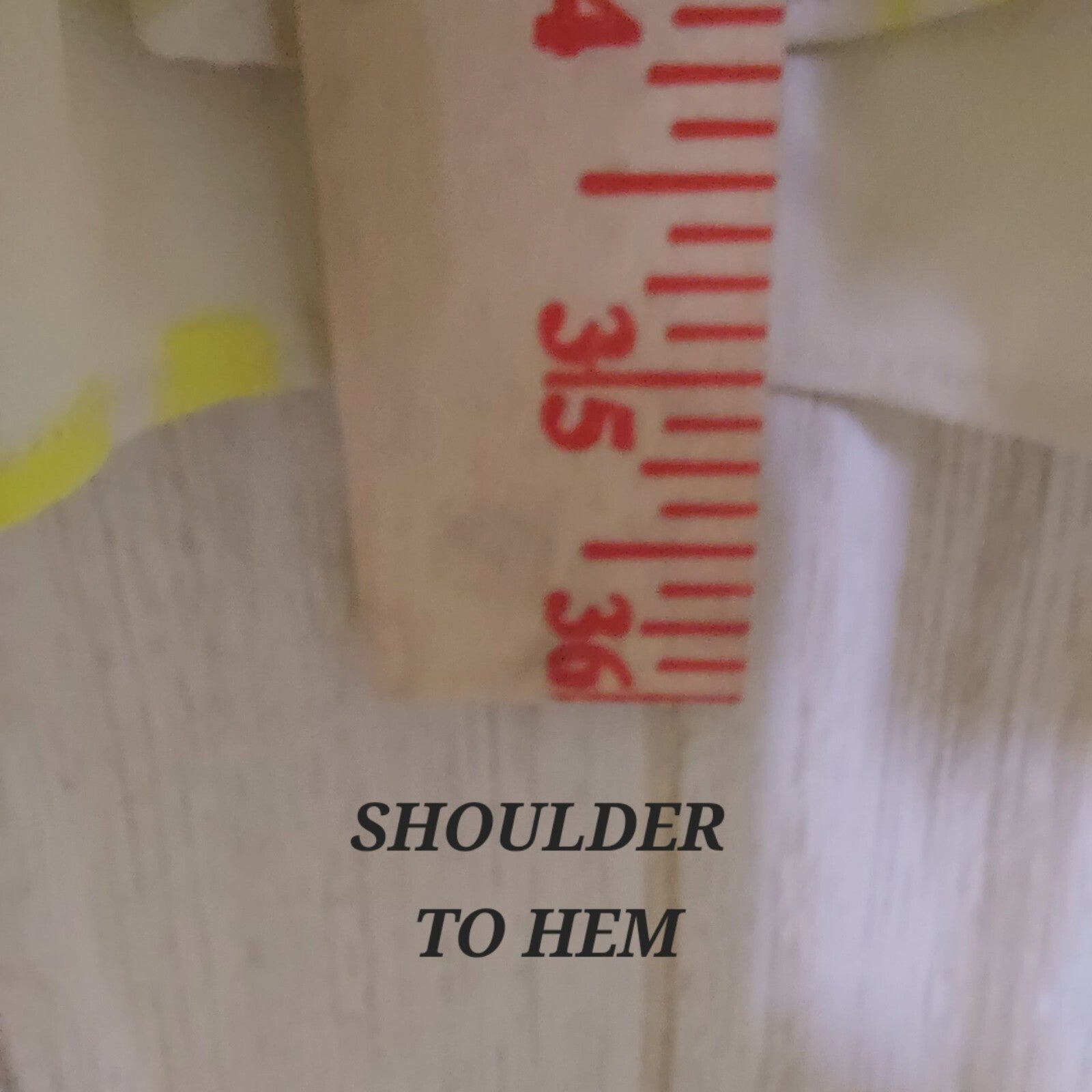 Vince Camuto Women's Yellow/White Abstract Print Smocked Ruffled Dress Size PM