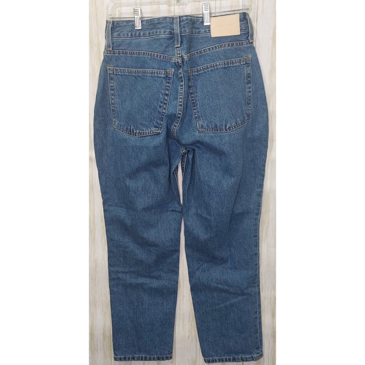 Everlane The Curvy 90s Cheeky Straight Jean High-Rise Organic Cotton 30 Ankle